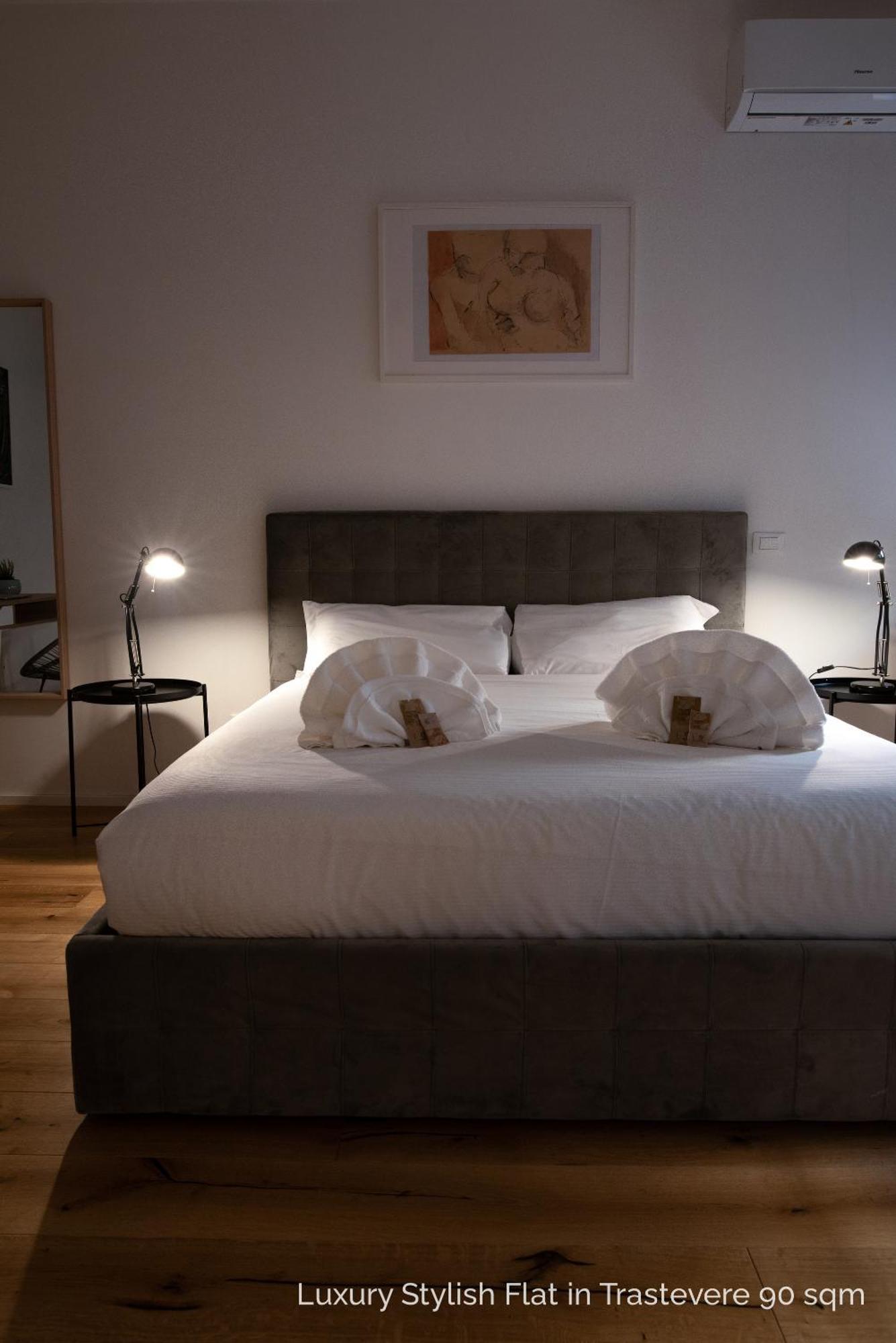 La Dolce Vita - Luxury Stylish Flats In Trastevere 70-90Sqm Рим Экстерьер фото